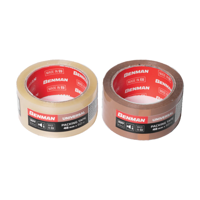 Morris Ταινία συσκευασίας αθόρυβη διάφανη 48 mm x 60 m