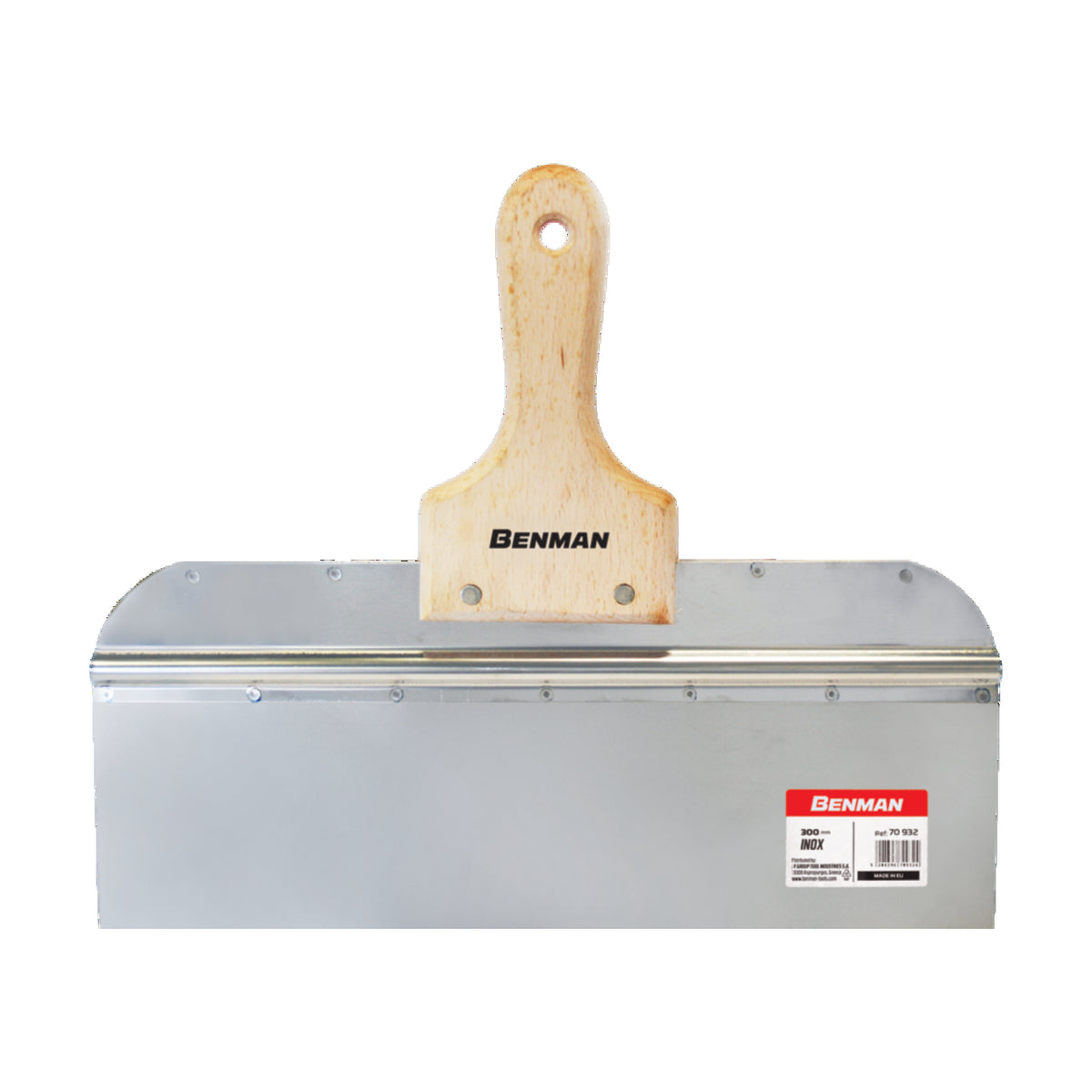 Benman Σπάτουλα μεγάλης επιφάνειας INOX 350mm