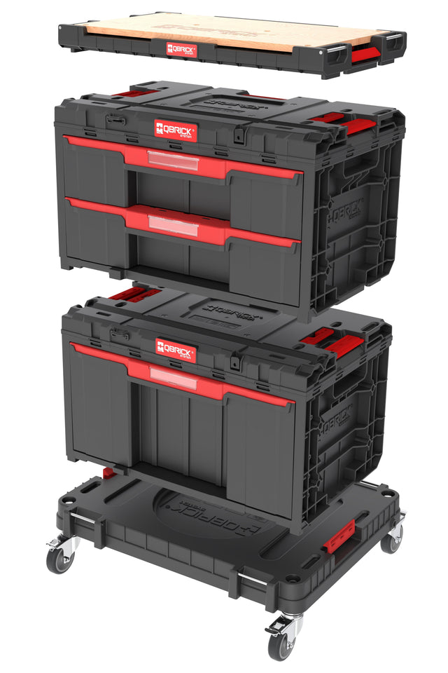 Σετ εργαλειοθήκες QBRICK SYSTEM ONE WORKSHOP DRAWER SET 6 σε πύργο