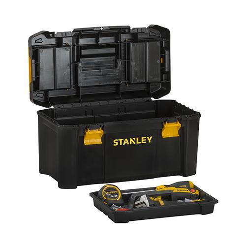 Stanley Εργαλειοθήκη πλαστική με πλαστικά κλείστρα – εικόνα 3