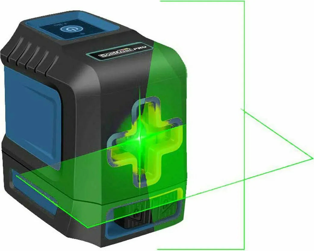 Bormann Pro BDM6800 Γραμμικό Αλφάδι Laser Πράσινης Δέσμης με Εύρος Εργασίας 30m