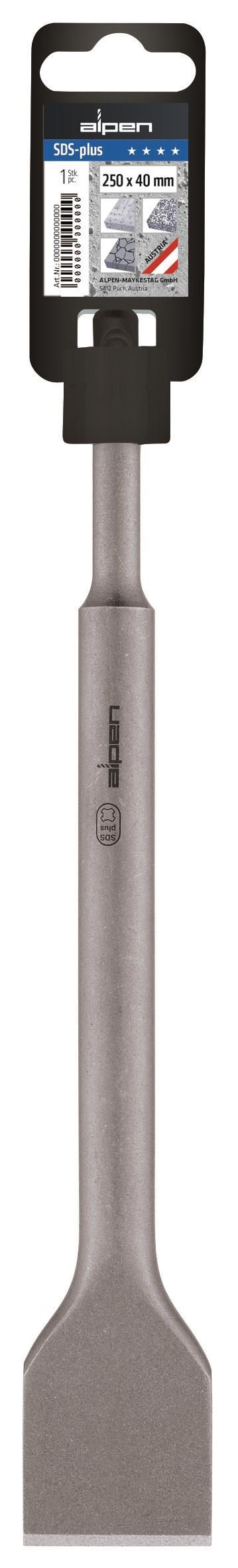 Πλατυκάλεμο SDS PLUS για μπετόν και πέτρα 250x40mm