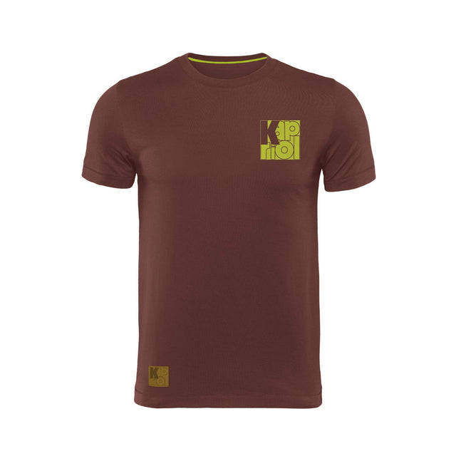 Μπλούζα t-shirt enjoy μπορντό