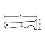 Benman Ξύστρα πολλαπλών χρήσεων 63mm