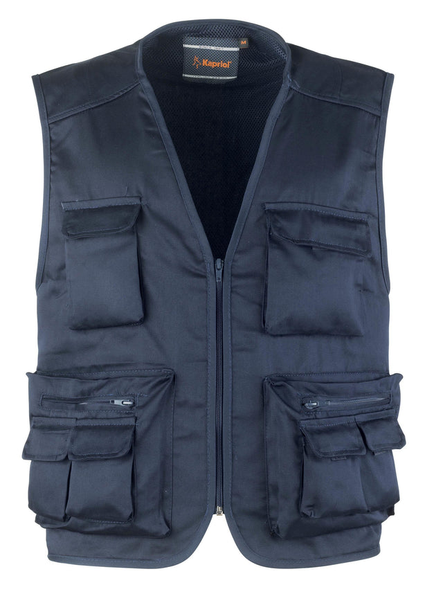 Γιλέκο μπλε MULTIPOCKET