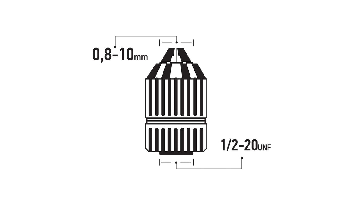 ΤΑΧΥΤΣΟΚ ΠΛΑΣΤΙΚΟ 10mm (1/2-20UNF) FF GROUP