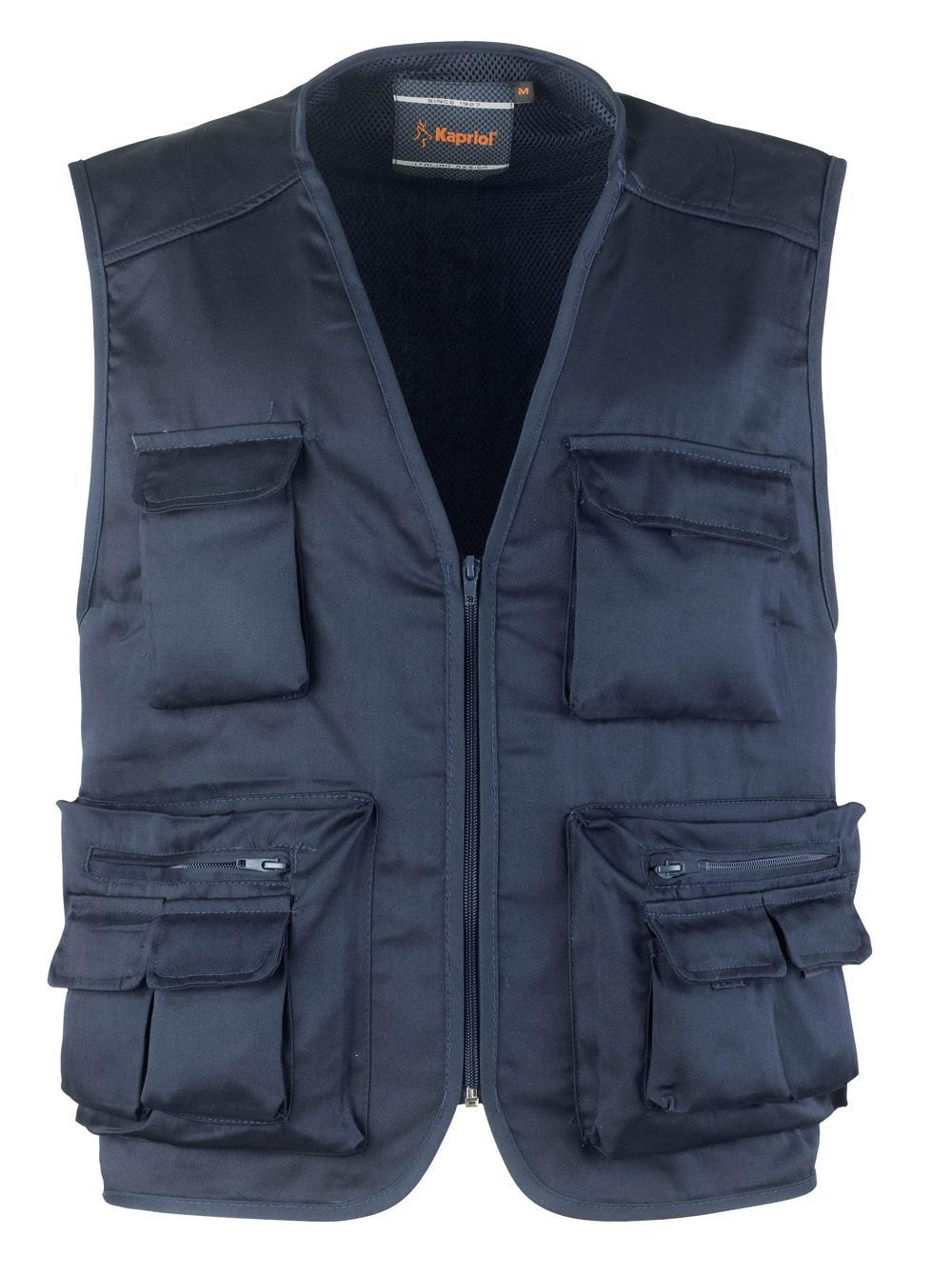 Γιλέκο μπλε MULTIPOCKET – εικόνα 3