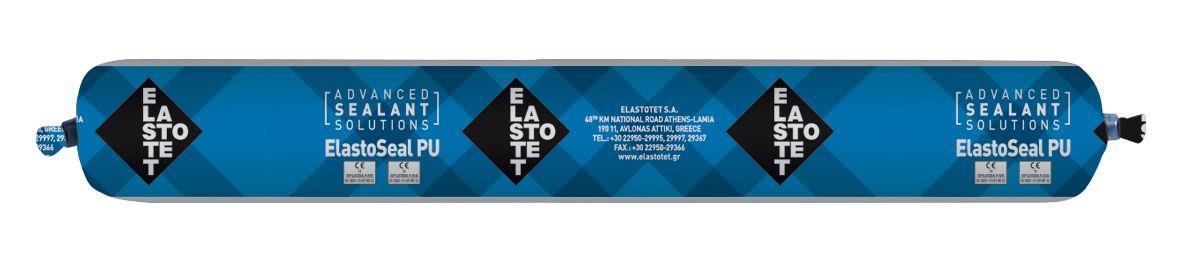 Σφραγιστικό πολυουρεθανικής βάσης ELASTOSEAL PU 25 LM S λουκάνικο 600ml γκρι ELASTOTET SA