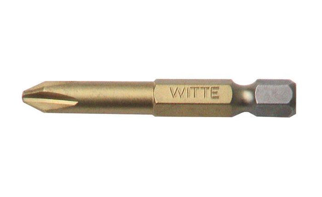 Μύτη phillips τιτανίου 10τεμ. 50mm flex WITTE