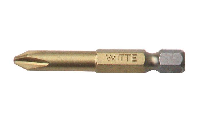 Μύτη phillips τιτανίου 10τεμ. 50mm flex WITTE