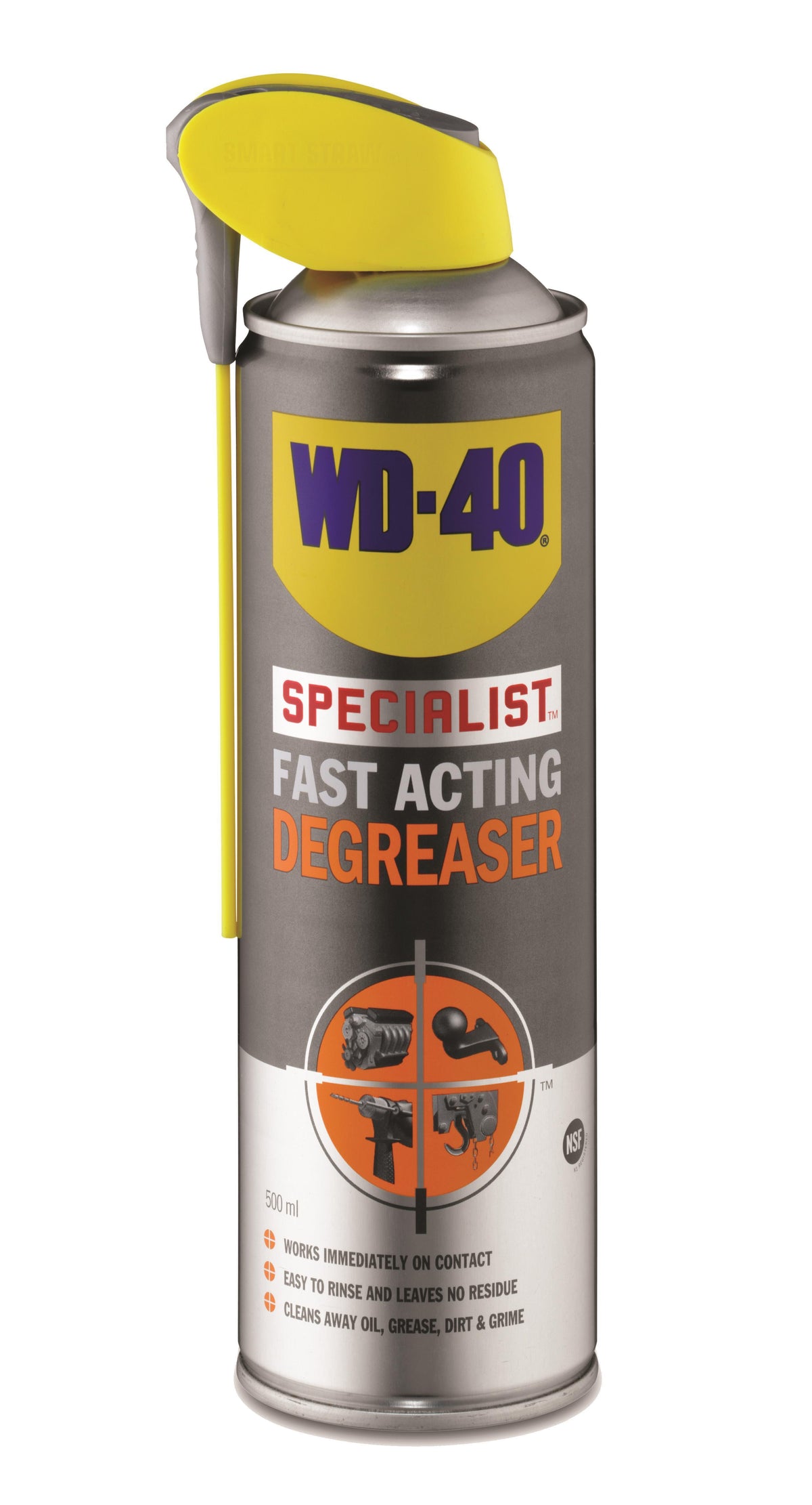 Σπρέι-καθαριστικό ταχείας δράσης SMART STRAW 500ml WD-40