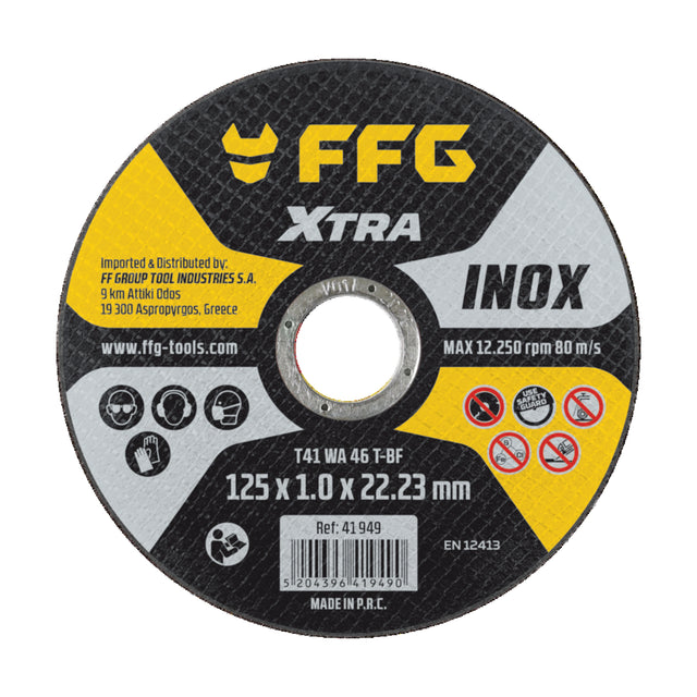 FF Group Τροχοί Κοπής INOX