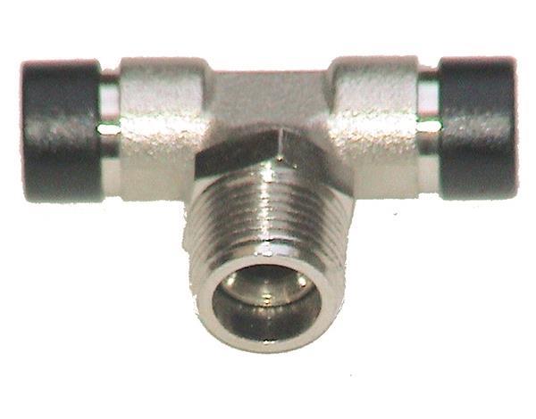 Ταυ αρσενικό 1/4" σε 2 σωλήνες 10mm