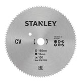 Δίσκος Stanley ξύλου και κόντρα πλακέ fine cut Φ160mm