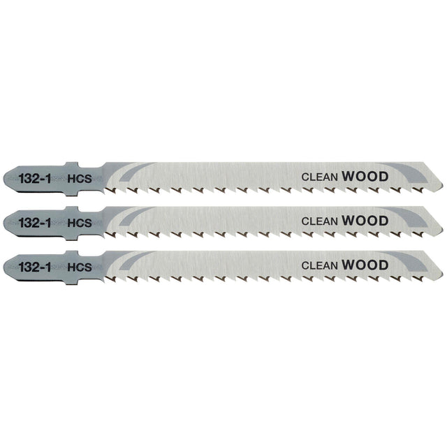 Λάμα σέγας τύπος T για ξύλο laminate και κόντρα πλακέ καθαρή κοπή 3τεμ.