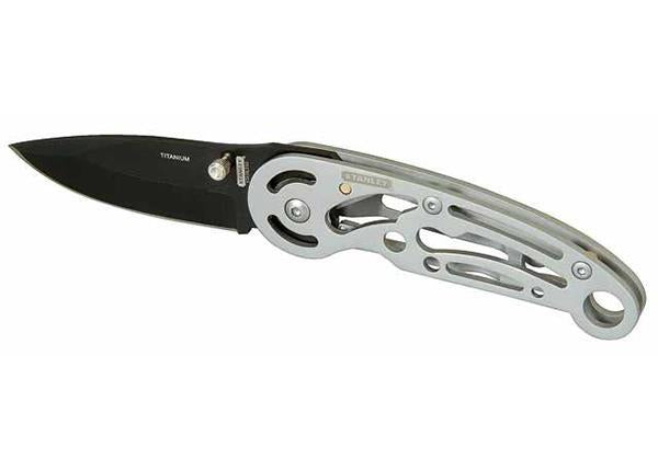 Σουγιάς INOX 440c με λάμα τιτανιου και με κρυφό κλείδωμα