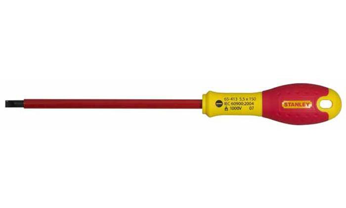 Κατσαβίδι ίσιο με μόνωση 1000V VDE FATMAX STANLEY