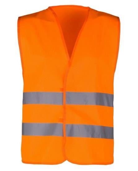 Γιλέκο φωσφοριζέ πορτοκαλί one size