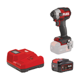 FLEX ΠΑΛΜΙΚΟ ΚΑΤΣΑΒΙΔΙ ΜΠΑΤΑΡΙΑΣ  ID 1/4" 18.0-EC HD/ 5.0 Set