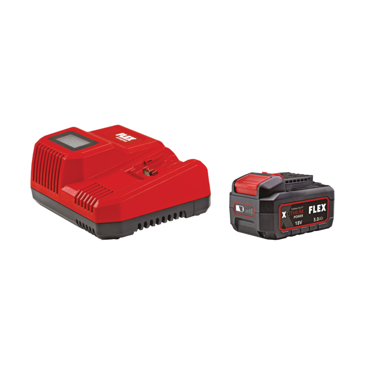 FLEX ΠΑΛΜΙΚΟ ΚΑΤΣΑΒΙΔΙ ΜΠΑΤΑΡΙΑΣ  ID 1/4" 18.0-EC HD/ 5.0 Set