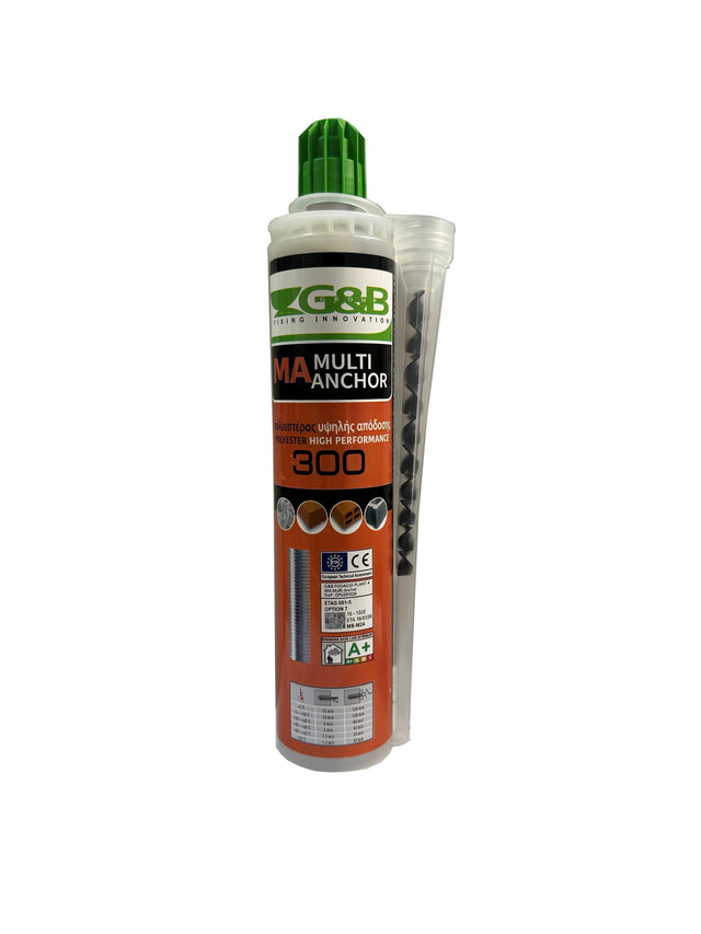Χημικό βύσμα MULTI ANCHOR POLYESTER 300ml MAREFIX