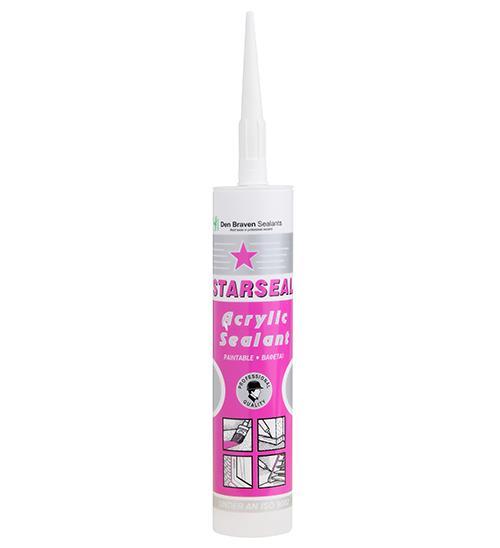 Στόκος ακρυλικός STARSEAL λευκός 260ml DEN BRAVEN