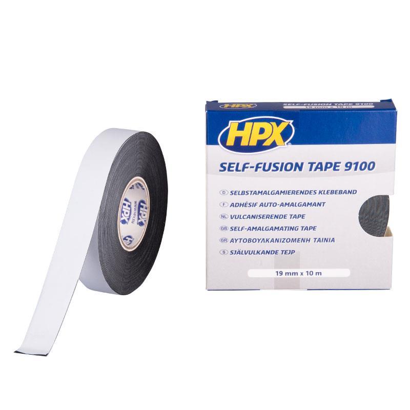 Ταινία αυτοβουλκανιζόμενη μαύρη 19mm×10m HPX