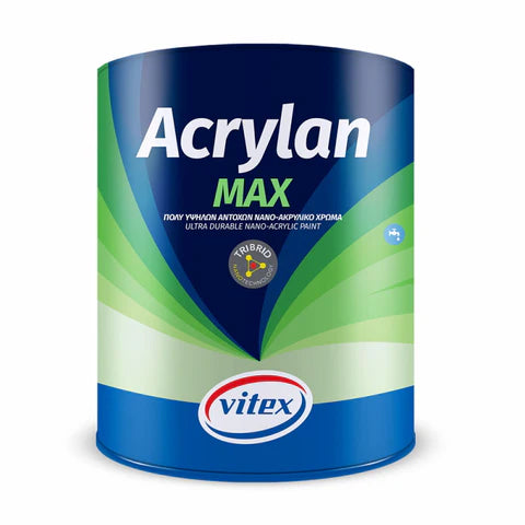 ACRYLAN MAX ΝΑΝΟ-ΑΚΡΥΛΙΚΟ Χρώµα Τριυβριδικής Νανοτεχνολογίας