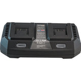 BORMANN Pro BBP2005 Φορτιστής Διπλής Μπαταρίας 20V Li-Ion-2X4Ah-3A