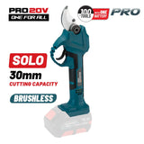 BORMANN Pro BBP4150 Ψαλίδι Κλαδέματος Brushless Μπαταρίας 20V, SOLO