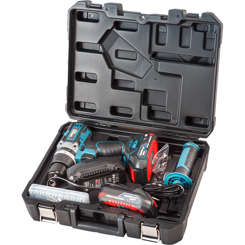 BORMANN Pro BBP5140 Δραπ/βιδο Κρουστικό Brushless 20V,70Nm,Li-Ion,με 2 Ταχύτητες, 2x2Ah &amp; Βαλίτσα