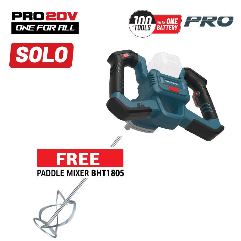 BORMANN Pro BBP5350 Αναδευτήρας Μπαταρίας 20V,6 Ταχύτητες,Μ-14 SOLO
