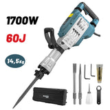 ΒΟRMANN BDH3600 Κατεδαφιστικό Πιστολέτο 1700W,60J,με Κασετίνα