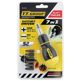 F.F. Group Κατσαβίδι Καστάνιας S2 Με 7 Μύτες 38190