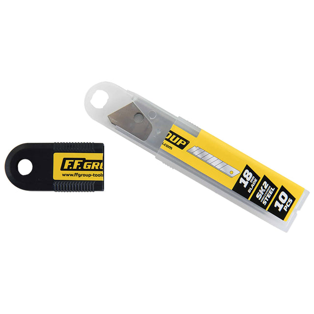 F.F. Group Λάμες Για Κόφτη Μοκέτας 18mm Σετ 10Τμχ 23389