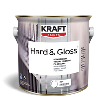 Hard &amp; Gloss Βερνικόχρωμα Υψηλής Ποιότητας Για Μέταλλα Kraft