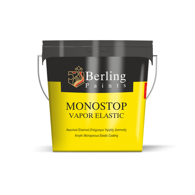 Berling Monostop Vapor Elastic Πλαστικό Χρώμα Ακρυλικό για Εξωτερική Χρήση 10lt