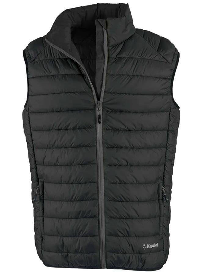 Μπουφάν αμάνικο μαύρο THERMIC VEST EASY XXL