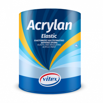 Vitex ACRYLAN ELASTIC Ελαστομερές Στεγανωτικό Ακρυλικό Χρώμα – εικόνα 2