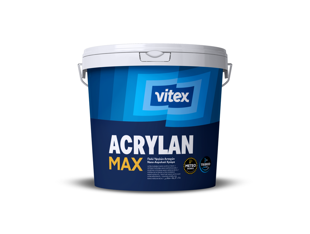 ACRYLAN MAX Νανο-Ακρυλικό Χρώμα Βάση χρωματισμού
