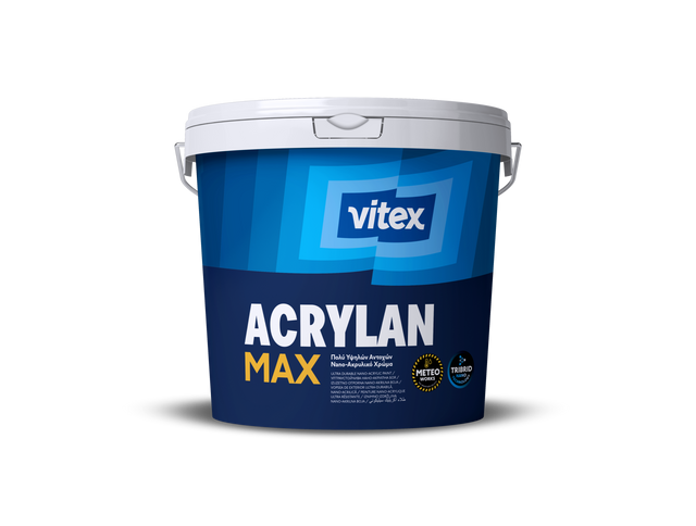 Vitex ACRYLAN MAX ΝΑΝΟ-ΑΚΡΥΛΙΚΟ Χρώμα Τριυβριδικής Νανοτεχνολογίας