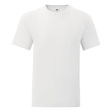 Ανδρικό μπλουζάκι ICONIC 150T slim fit Λευκό