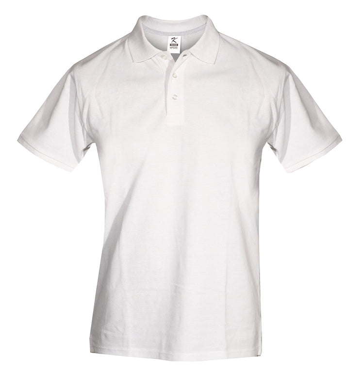 Ανδρικό Polo 100%cotton 200gr Λευκό