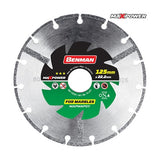 Benman Διαμαντόδισκος Μαρμάρου Maxpower 230mm 74473