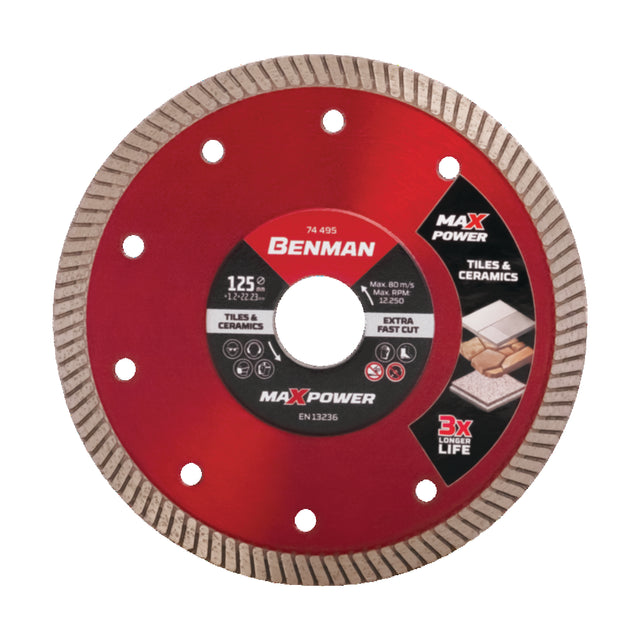 Benman Διαμαντόδισκος Turbo Cut Ceramic Maxpower