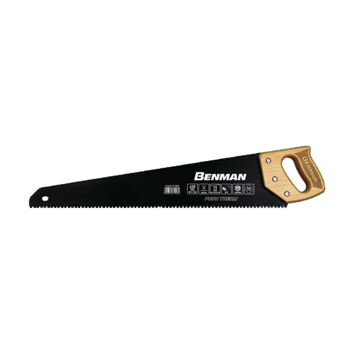 Benman Σεγάτσα PORO THERM με ξύλινη λαβή