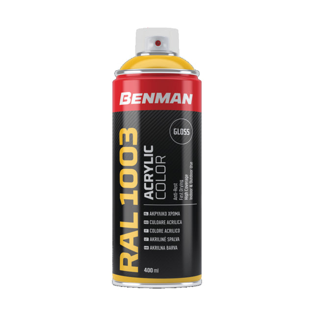 Benman Σπρέι ακρυλικό χρώματος HIGH GLOSS 400ml