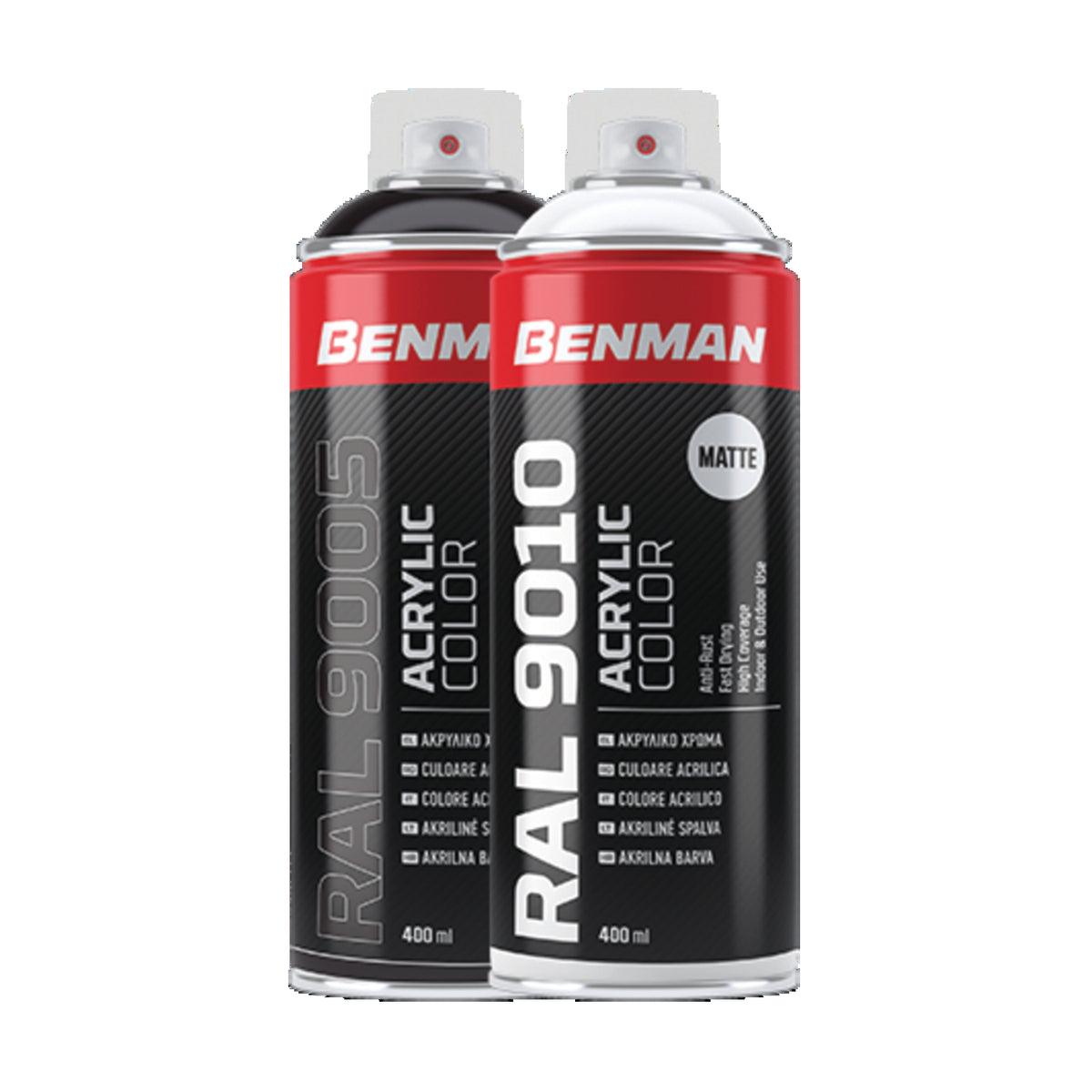 Benman Σπρέι ακρυλικό χρώματος ματ, 400ml