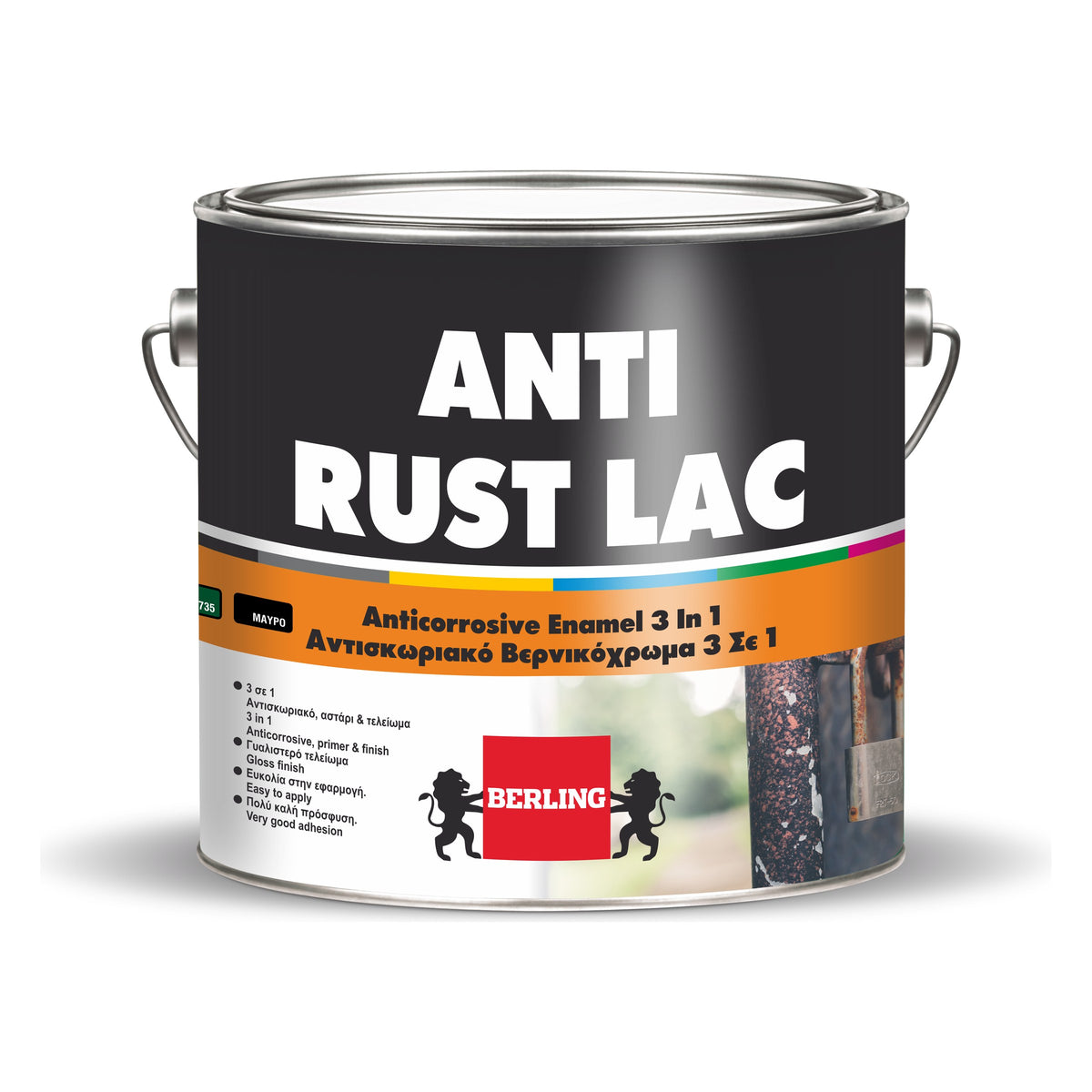 Berling ANTIRUST LAC Αντισκωριακό βερνικόχρωμα μετάλλων