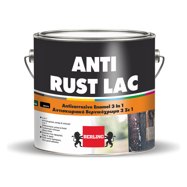 Berling ANTIRUST LAC Αντισκωριακό βερνικόχρωμα μετάλλων